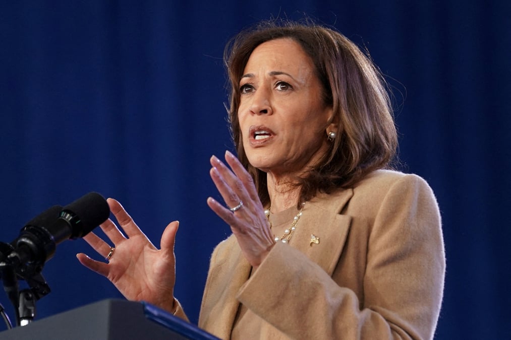 Democratic presidential nominee and u.s. vice president harris campaigns in north carolina