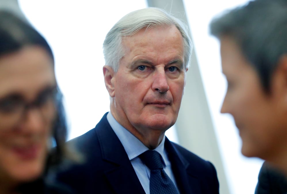 Brexit: barnier juge un accord a portee de main d'ici au 17 octobre