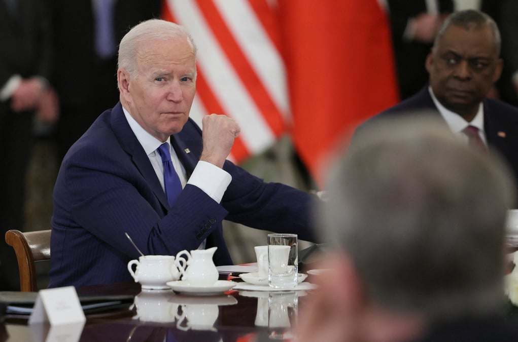 Ukraine: biden dit ne pas etre sur que la russie a change de strategie