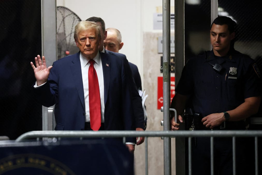 L'ancien president americain donald trump