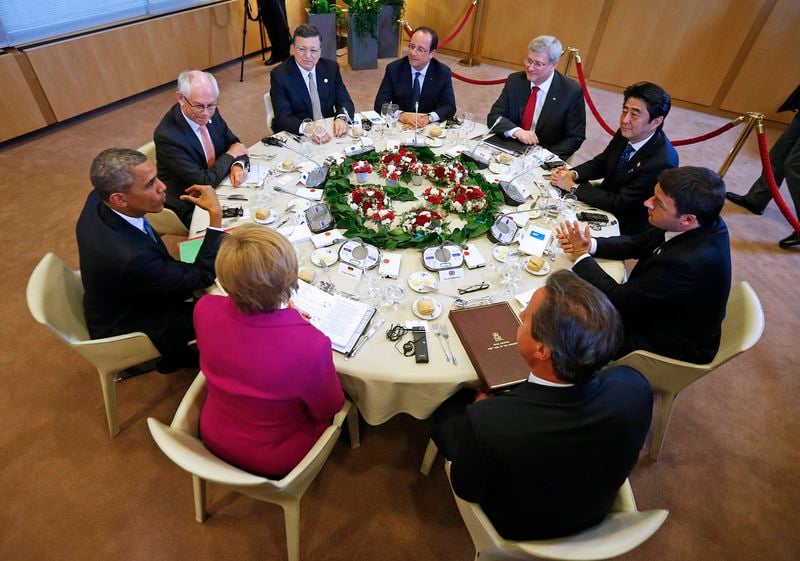 Ukraine: le G7 n'exclut pas de nouvelles sanctions contre Moscou