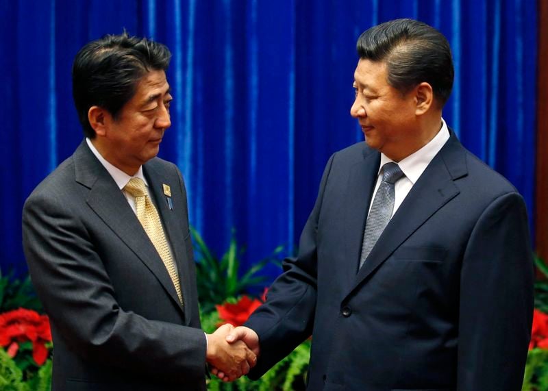 Le président chinois a rencontré le Premier ministre japonais