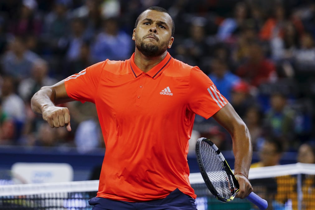 Tsonga passe, phm tombe contre fognini