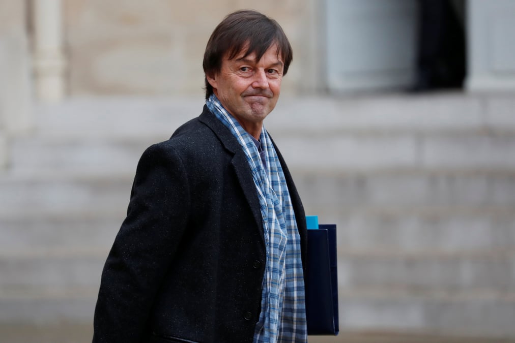 Hulot affirme n'avoir pas pense a demissionner