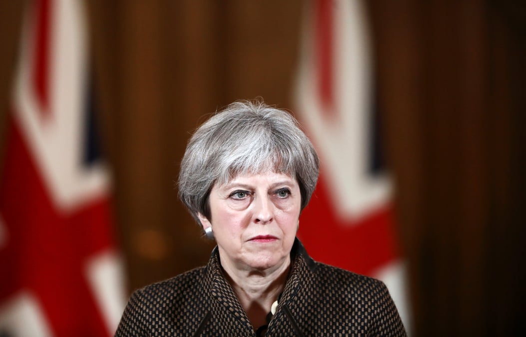 May confirme les frappes britanniques contre la syrie