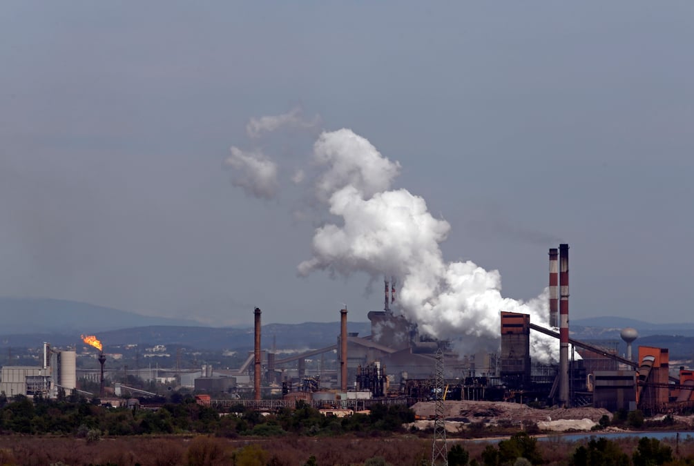 Fos-sur-Mer, Arcelor Mittal, sidérurgie,
