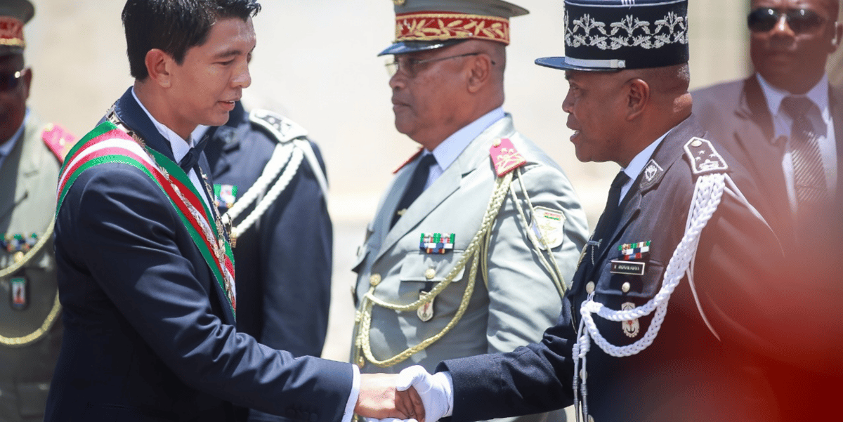 Andry Rajoelina Madagascar investiture président armée