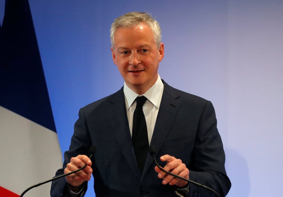 Bruno le maire salue l'accord amiable entre veolia et suez