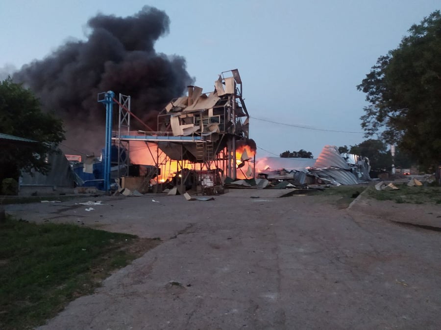 Attaque de missiles russes dans la region d'odessa
