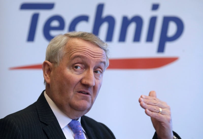 Technip a discute d'un rapprochement avec fmc technologies
