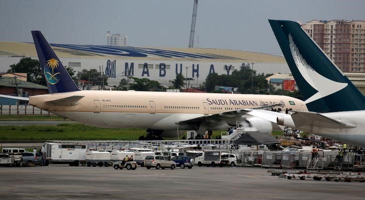 Levee des restrictions sur les vols de saudi arabian airlines
