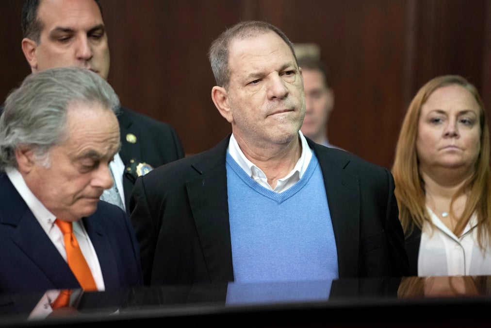 Harvey weinstein inculpe de viol par un grand jury
