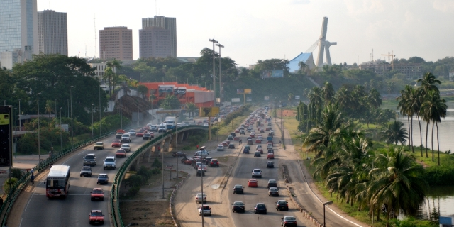 Abidjan circulation Côte d'Ivoire