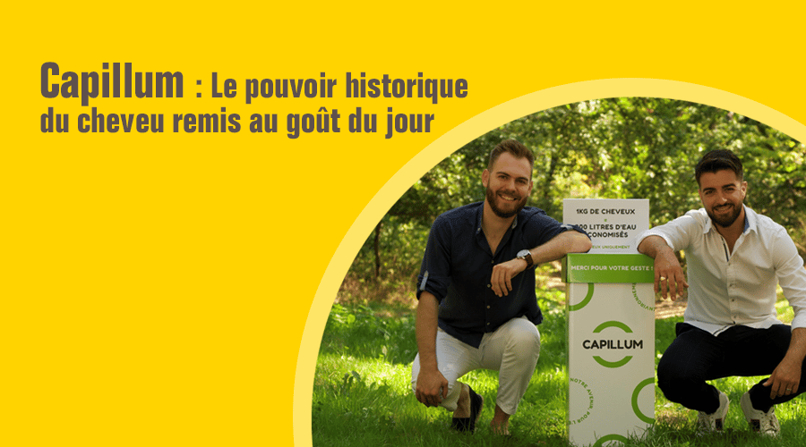 Capillum, la start-up qui transforme les déchets de cheveux en ressource