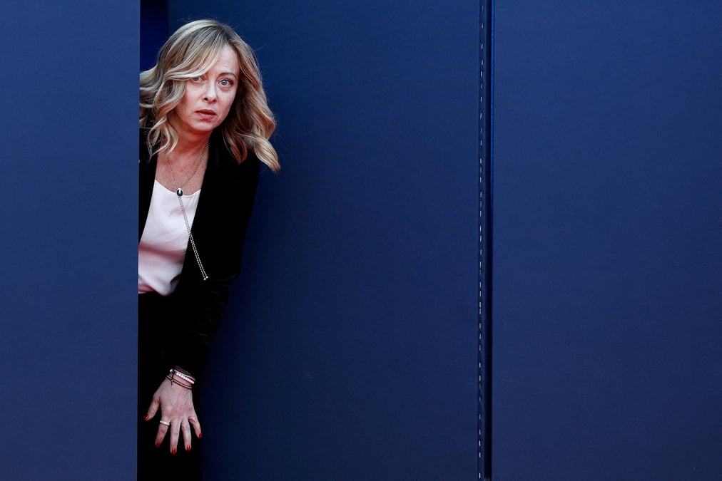 La premiere ministre italienne giorgia meloni