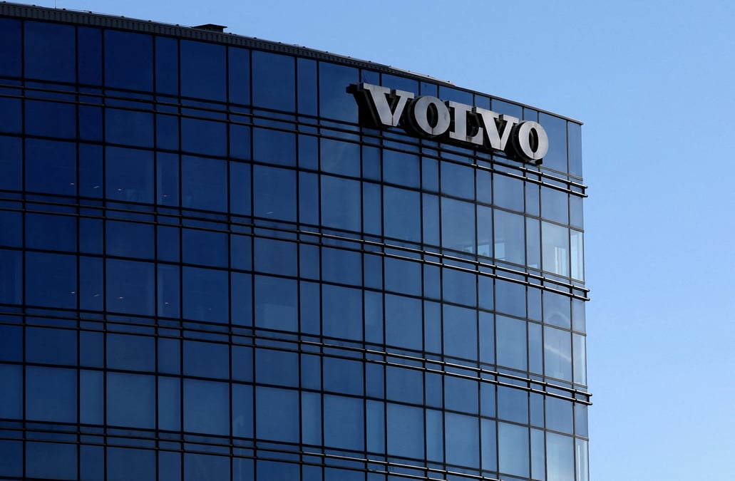 Un logo volvo est photographie a bruxelles