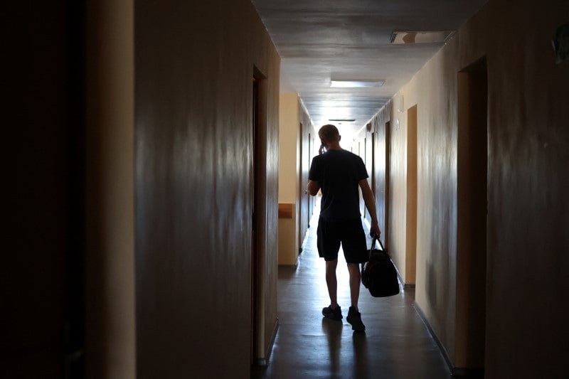 Centre d'hebergement temporaire pour les evacuees de la region de belgorod
