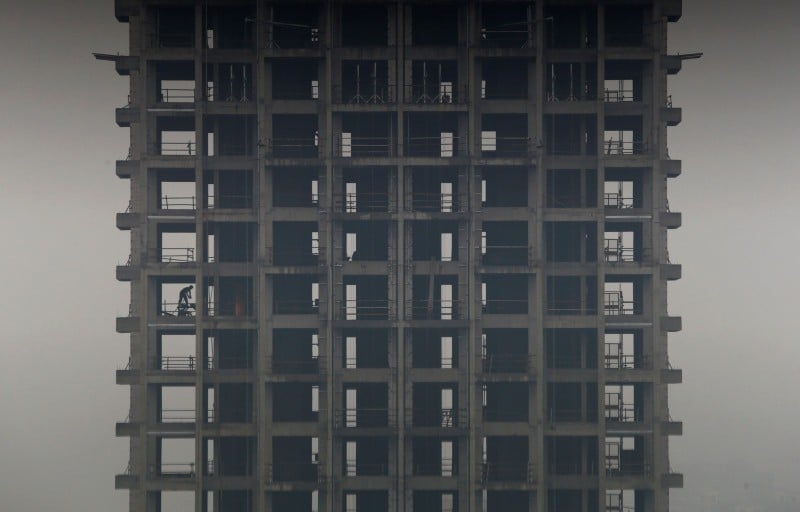 Un promoteur immobilier au bord de la faillite en Chine