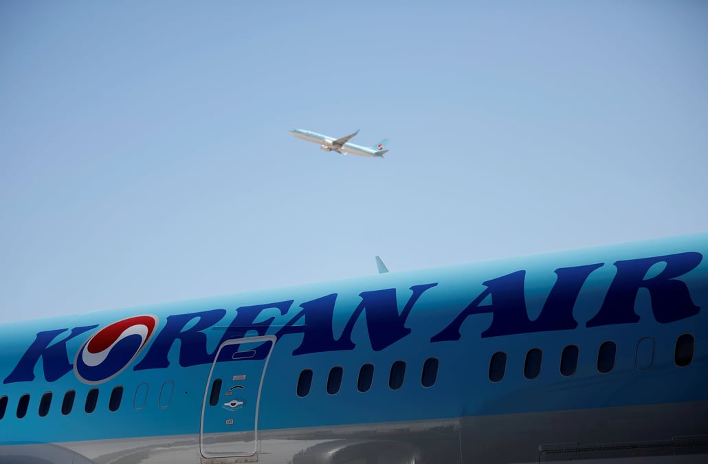 Le siege de korean airlines perquisitionne