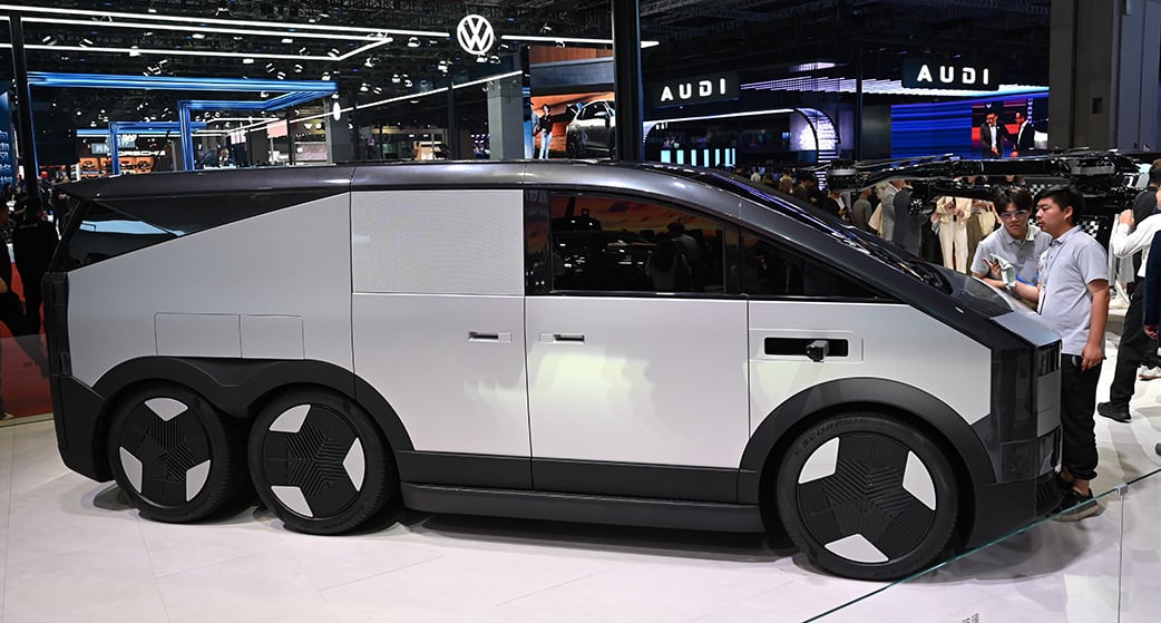 Le modèle "Aeroht" commercialisé par la marque chinoise XPeng.