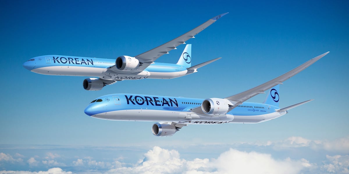 Korean Air finalise l'achat de 103 Boeing, dont une cinquantaine de 777 et 787.