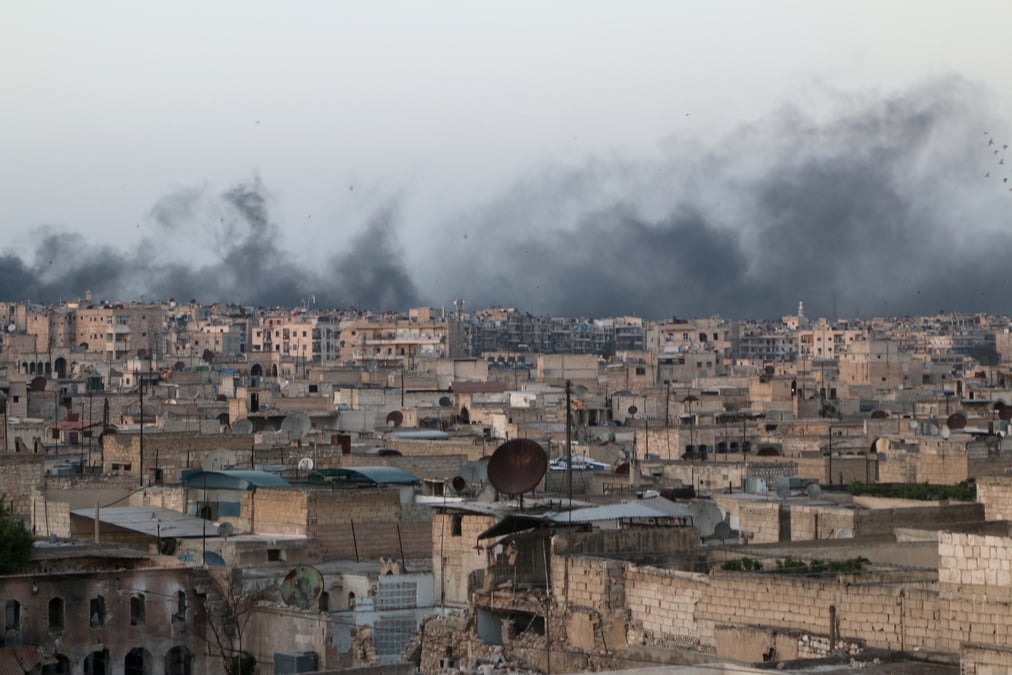 Nouveaux bombardements sur alep