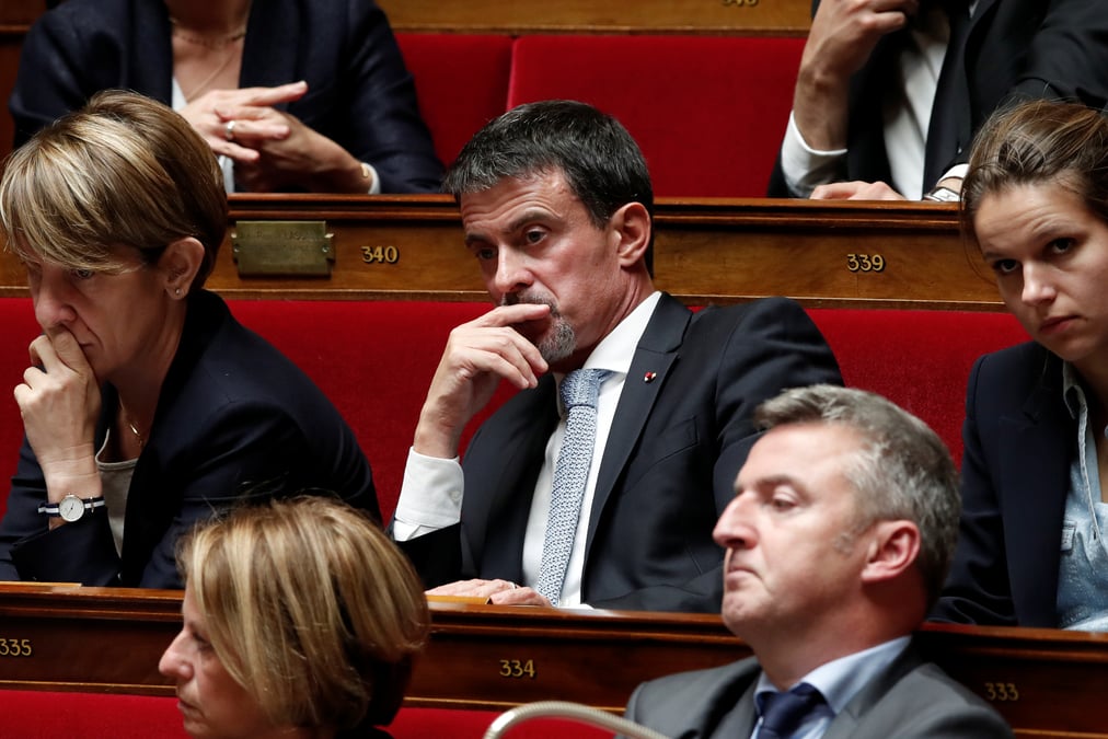 Guerre ouverte entre valls et melenchon