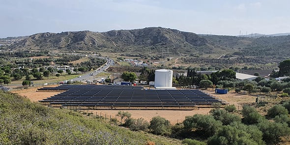 A Narbonne, la centrale solaire thermique Narbosol, installée par le Bordelais NewHeat