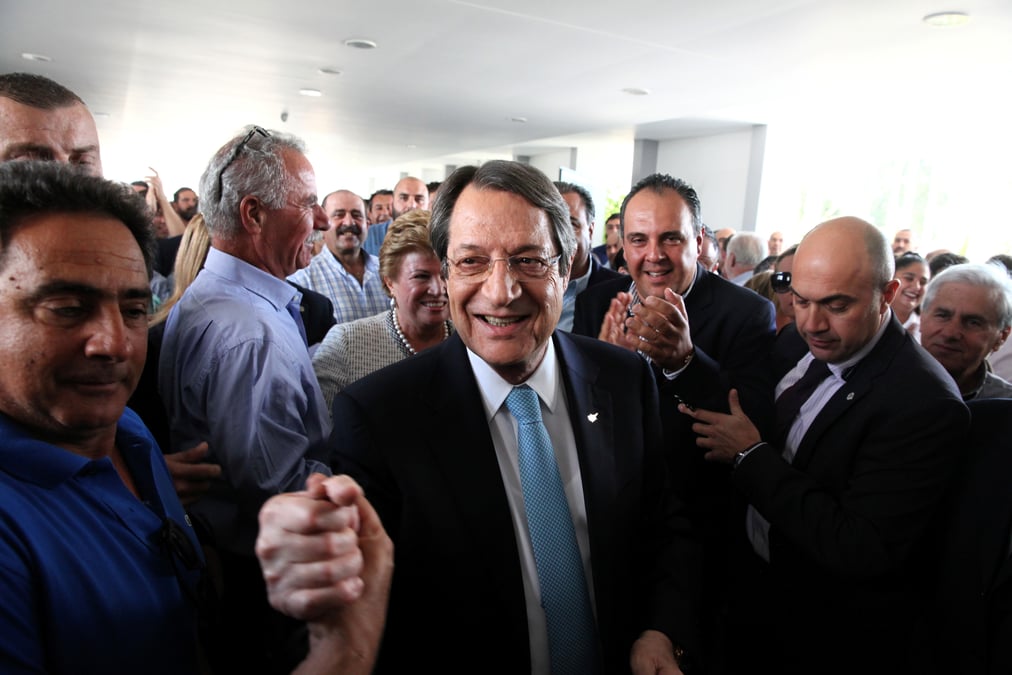 Le president chypriote va briguer un second mandat