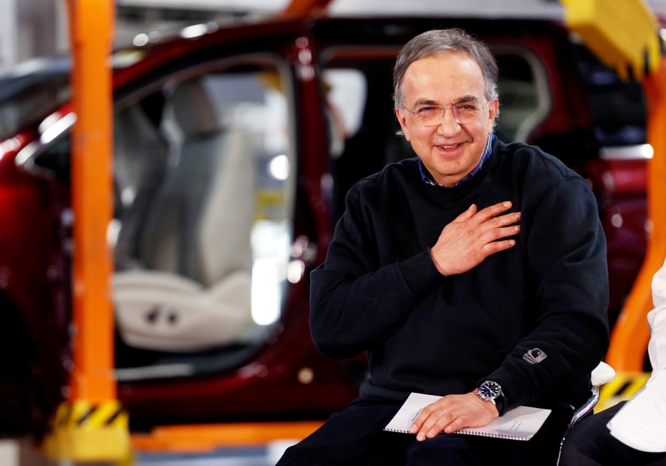 Sergio marchionne remplace a la tete de fiat chrysler