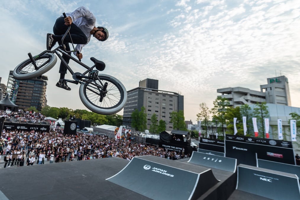 La 1e étape du FISE World Series, en attendant celle de Montpellier, s'est déroulée au Japon en janvier