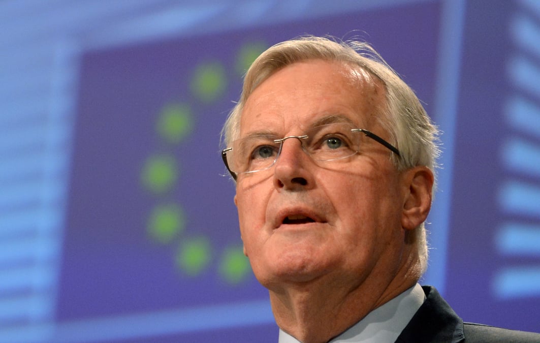 Barnier a reconnu qu'il n'y avait guere eu de progres tangible