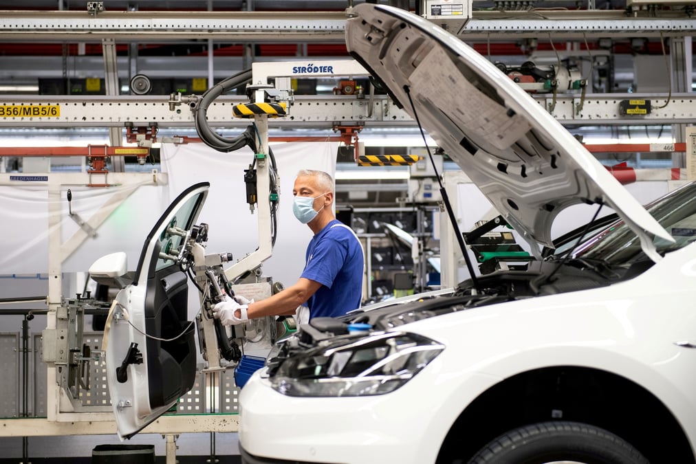 Allemagne: la production industrielle baisse en avril avec les goulots d'etranglement