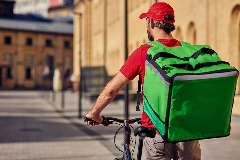 La Commission européenne soupçonne l'entreprise allemande, Delivery Hero, et la firme espagnole, Glovo, de pratiques anticoncurrentielles. ( Photo d'illustration )