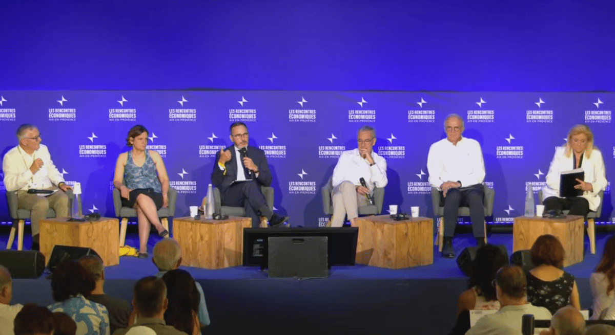 Aux rencontres économiques d’Aix-en-Provence, la table ronde « Capital, travail, et progrès : pourquoi la productivité ralentit ? »