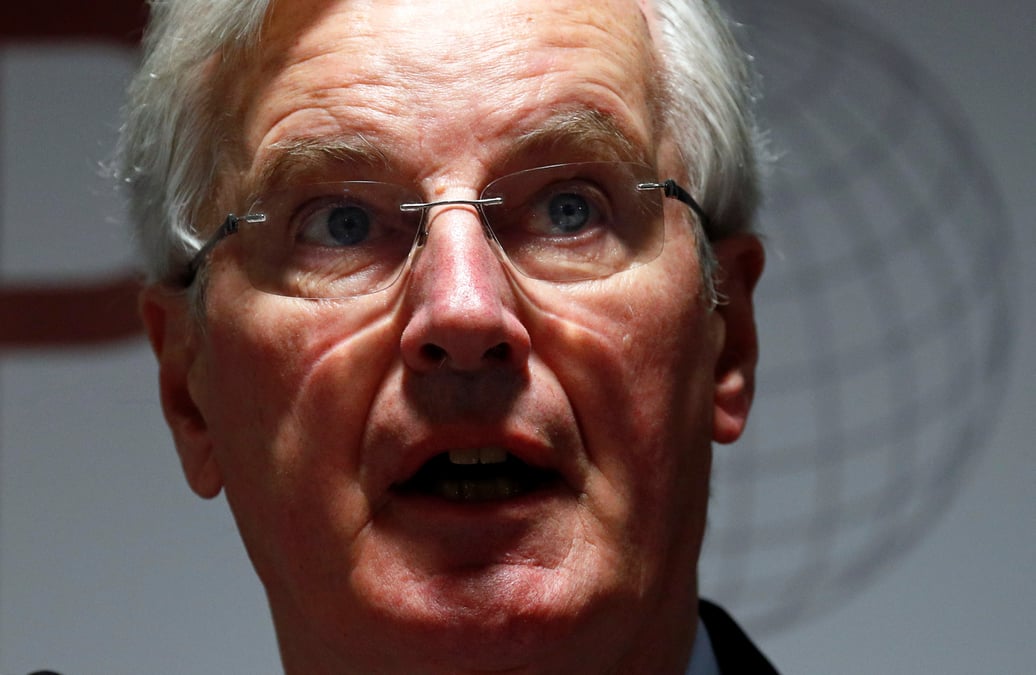 Un brexit sans accord est de plus en plus probable, constate barnier