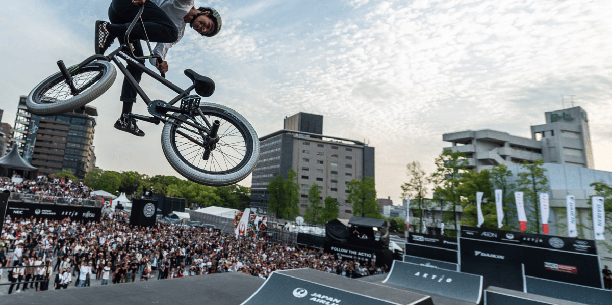 La 1e étape du FISE World Series, en attendant celle de Montpellier, s'est déroulée au Japon en janvier