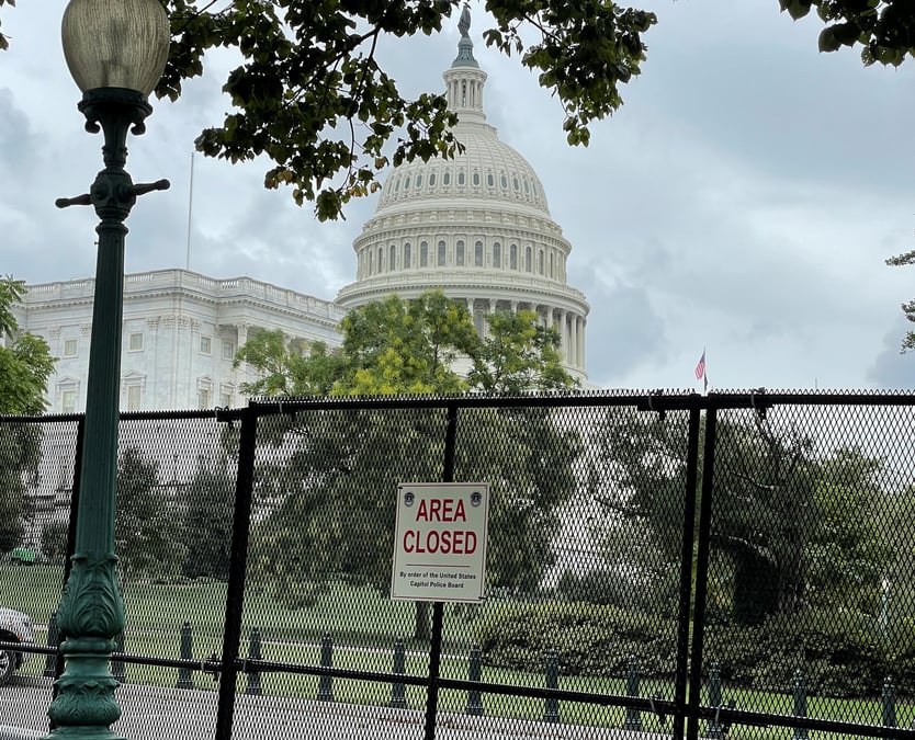 Securite renforcee a washington avant une manifestation pro-trump