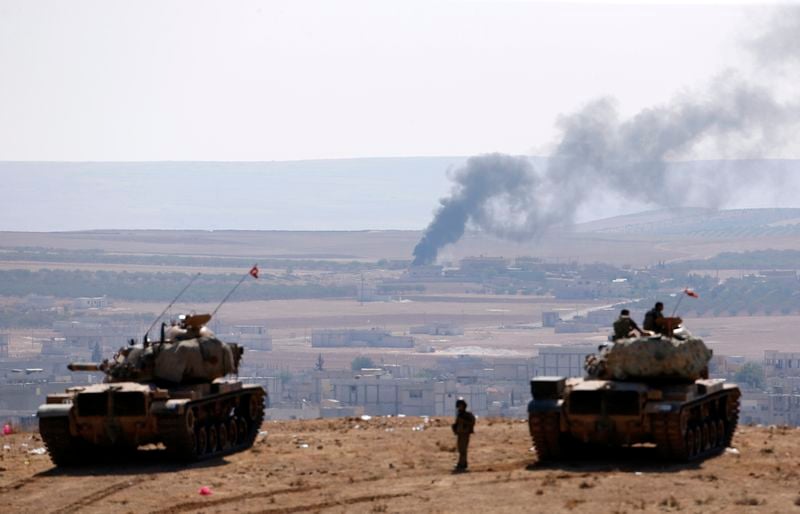 La Turquie exclut une intervention au sol unilatérale à Kobani