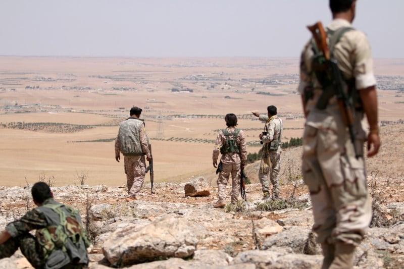La turquie ne veut pas que les kurdes prennent rakka