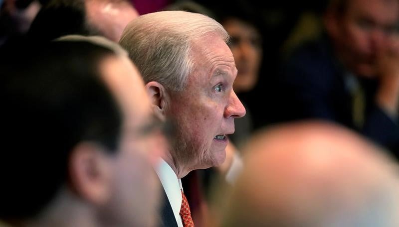 L'attorney general devant le senat americain dans l'enquete russe