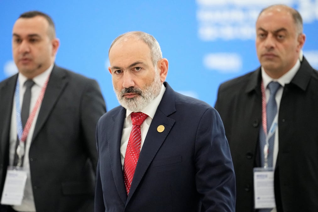 Le premier ministre armenien nikol pachinian