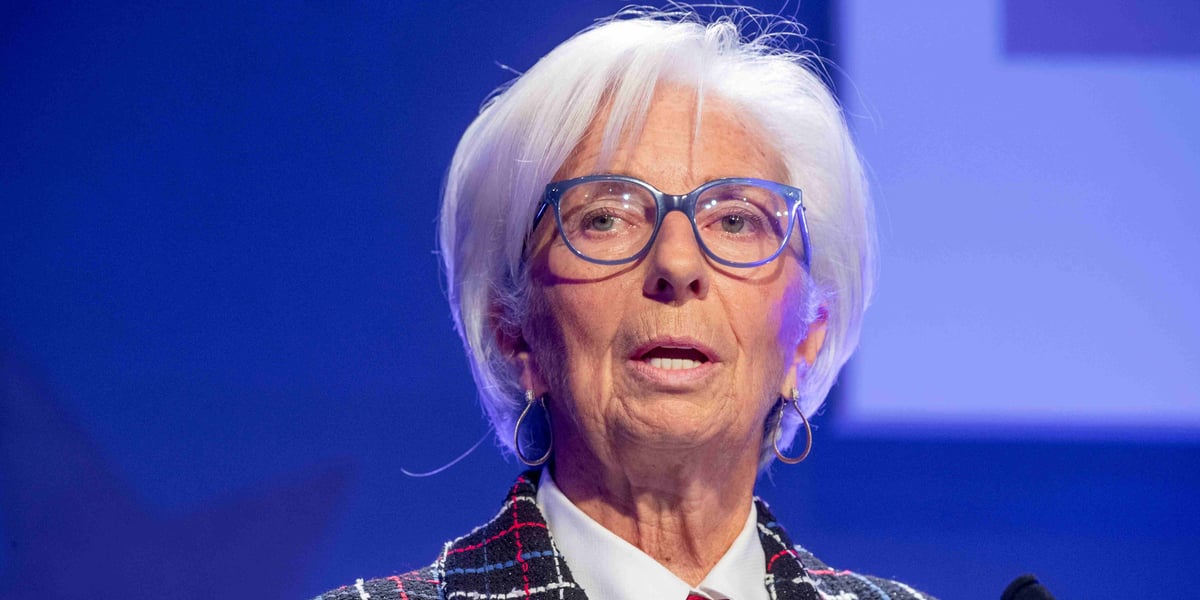 Christine Lagarde, présidente de la Banque centrale européenne.