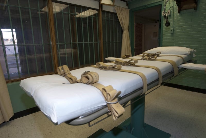 Un condamne a mort execute par injection letale au texas