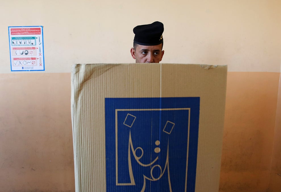 Premieres elections en irak depuis la defaite militaire de l'ei