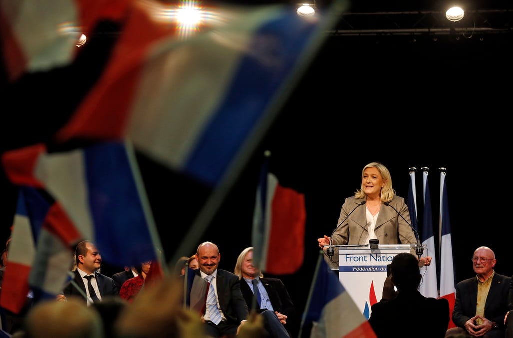 Marine le pen appelle a la mobilisation