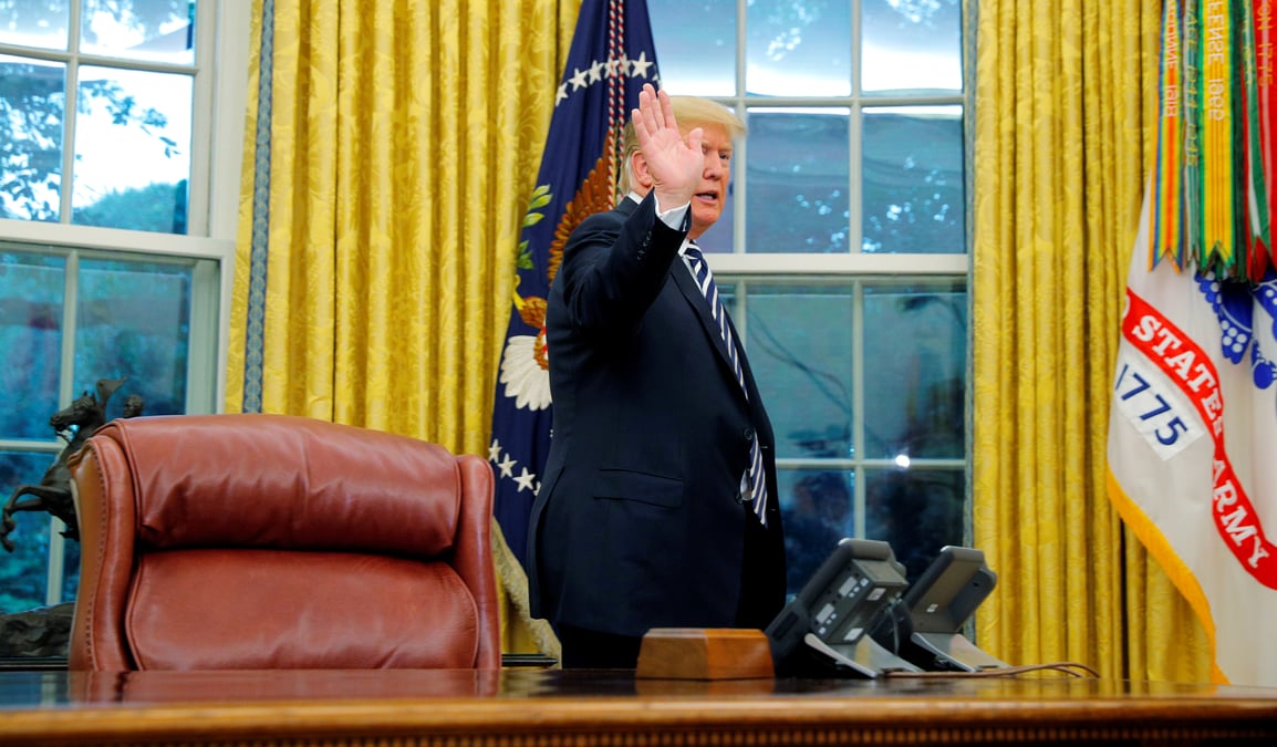 "la collusion n'est pas un crime", affirme donald trump