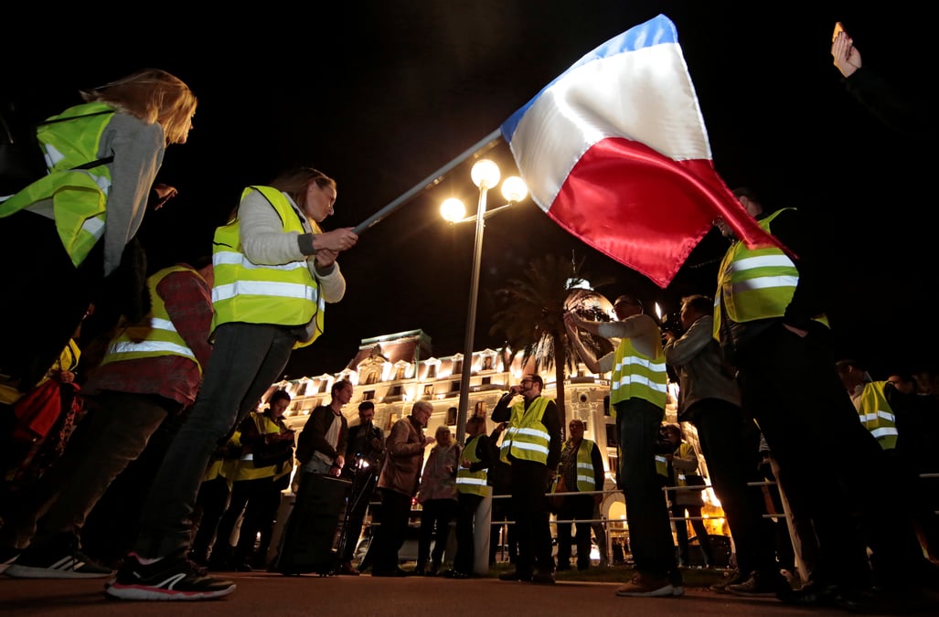 74% des francais soutiennent le mouvement des "gilets jaunes"
