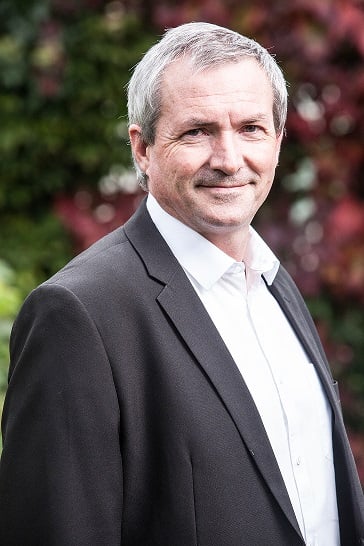 Patrice Gentié, président du Crédit agricole Aquitaine