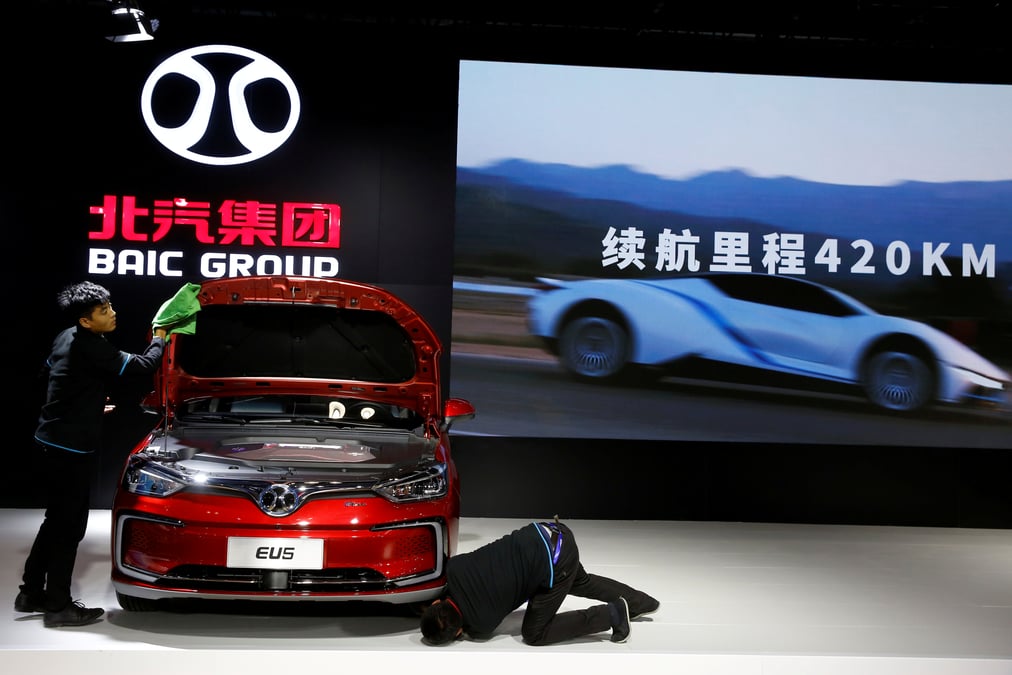 Le chinois baic pret a augmenter sa part dans daimler